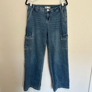 YMI Blue Women's Baggy Skater Jeans